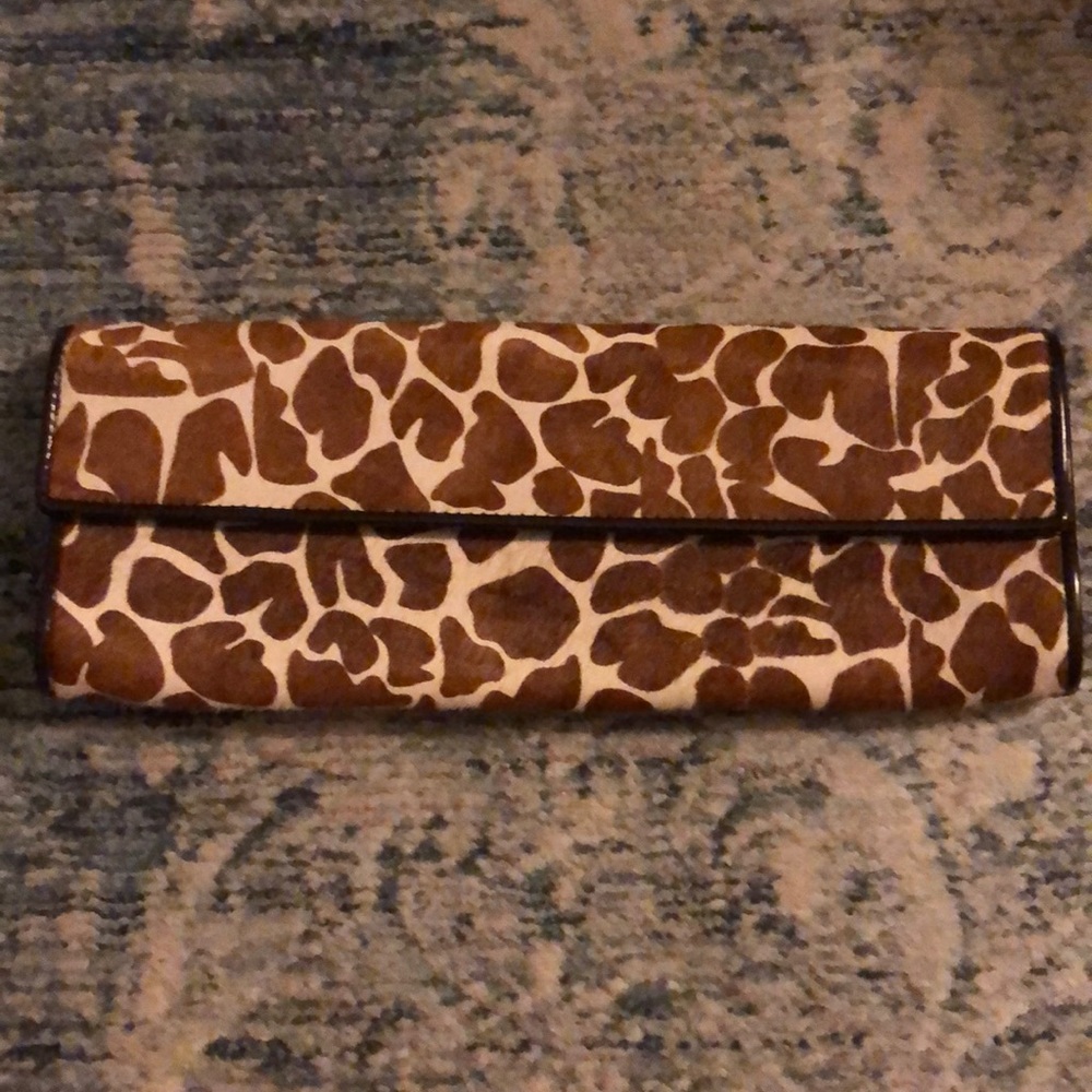 Aldo faux fur clutch